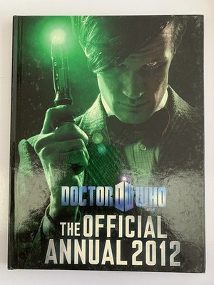 Vintage 2011 The Official Doctor Who Annual 2012 - 11th Dr Matt Smith - Ex Shop