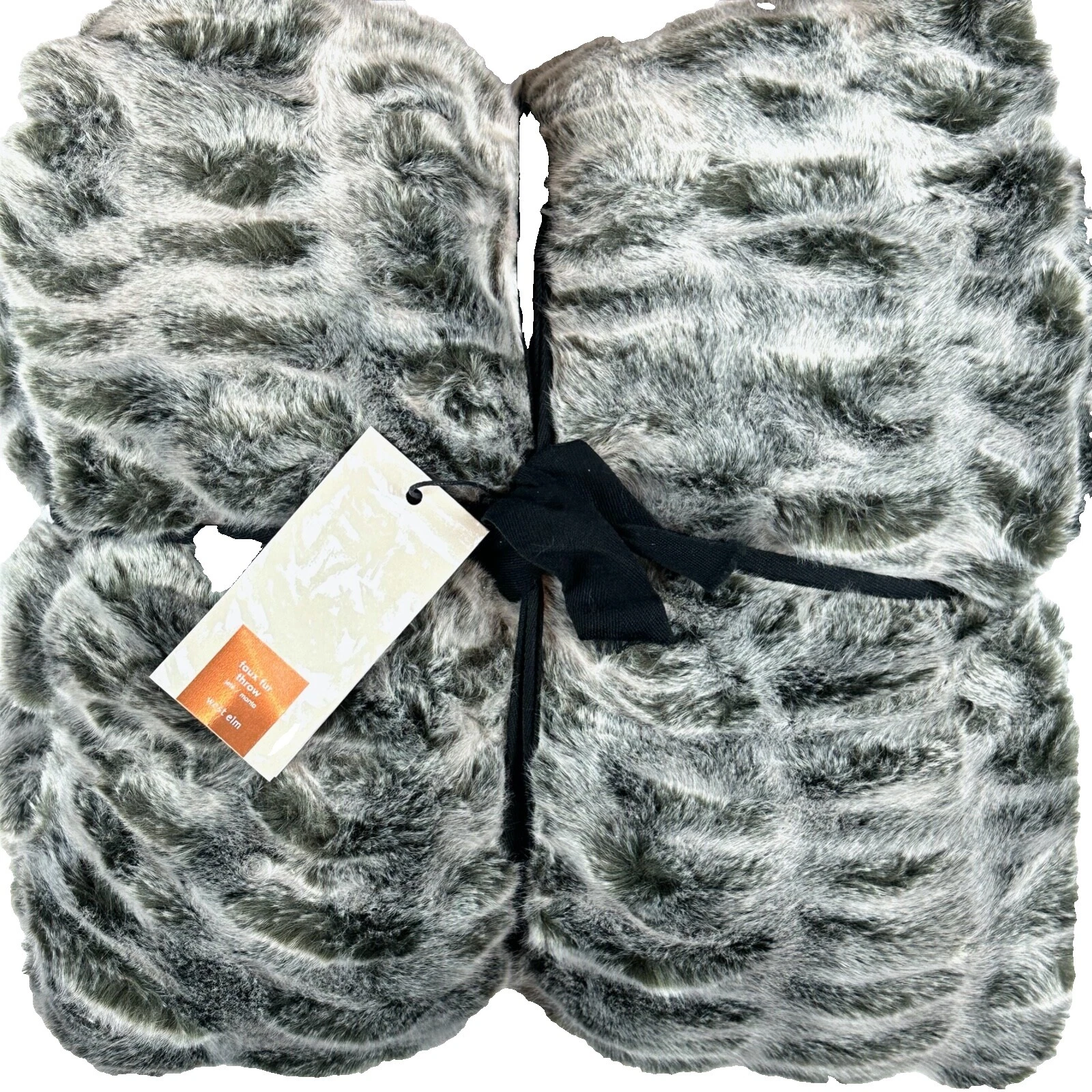 Colchas tejidas y mantas de tiro West Elm