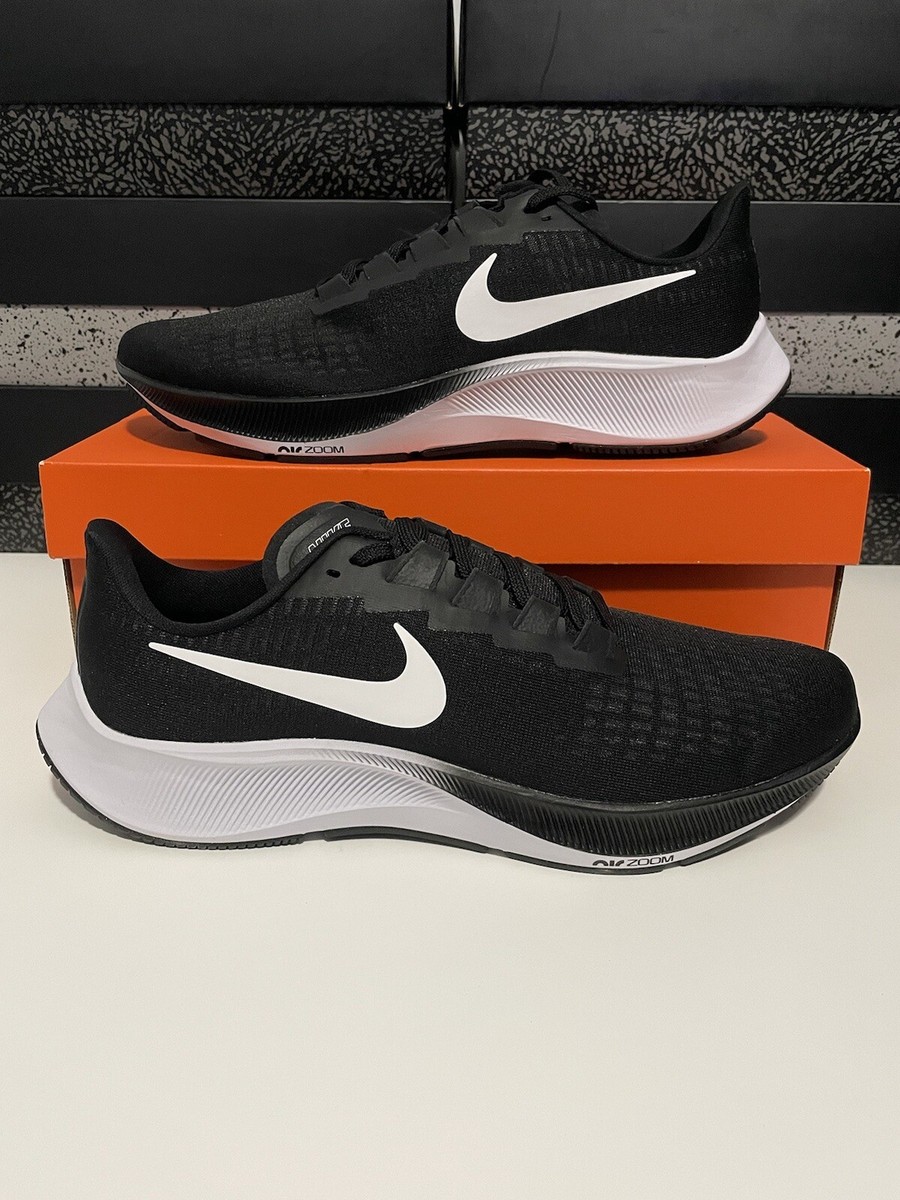 New Nike Air Zoom Pegasus 37 “Black White” BQ9646-002 Men display picture 3