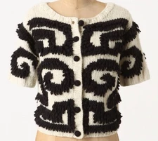Charlie&Robin Wool Shaggy Wanderings Cardigan Size S, M, L NW ANTHROPOLOGIE Tag