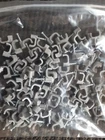 Grey Flat Cable Wire Clips 1.0mm x 100 - 1mm Qty: 100