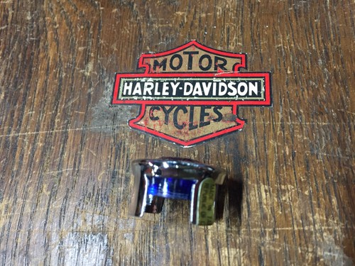 HARLEY-DAVIDSON JEWELED BLUE DOT FOR ANY PLASTIC LENS CUSTOM FIT SOLD EACH B26 - Picture 2 of 9
