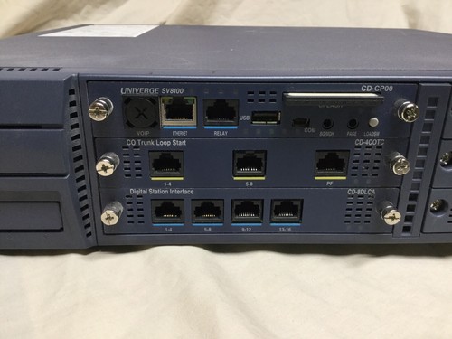 NEC Univerge SV8100 Telephone System w/ 3 x modules CD-CP00 CD-4COTC CD-8DLCA - Picture 2 of 4