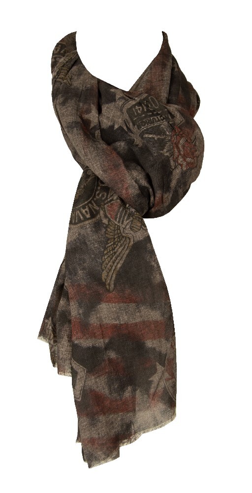 SG Sciarpa foulard donna SWEET YEARS articolo LF32.SY01 - 190 x 72 см (приблизительно)