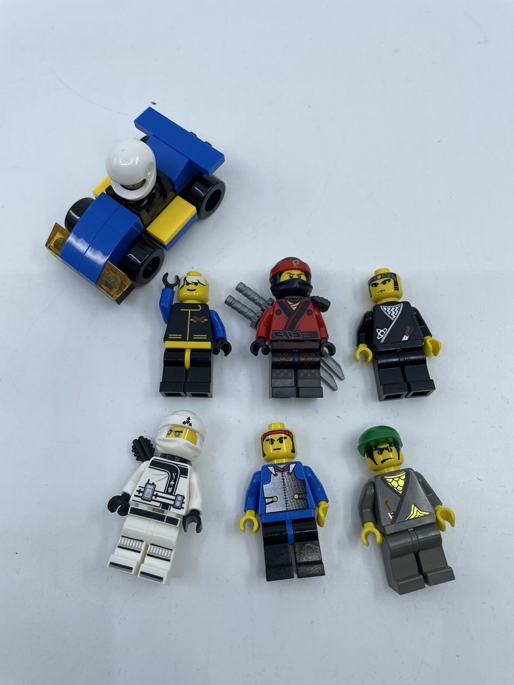 LEGO  Minifigures - Lot of 6, Plus Race car Guy B16