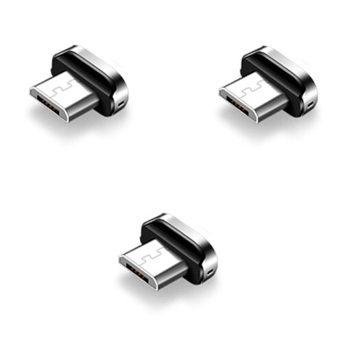 Nylon Magnet Schnell Ladekabel magnetisch QC 3.0 Typ-C iPhone 13 iPad Micro USB - Afbeelding 24 van 29