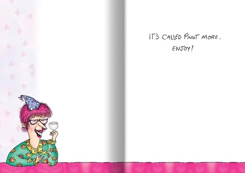 Humor Funny Just in Time Birthday Card Her Friend Oatmeal Studios - Picture 3 of 3