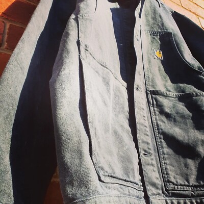 Carhartt Double Front Jacket - Large - Fabric Waxed By Artisan's