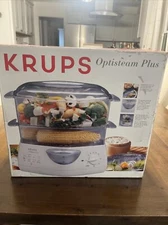 Krups  Opti Steam Plus 2-Tier steamer  2 trays (13-cup and 10-cup) & 6 cup RICE