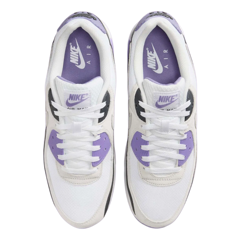Nike Air Max 90 White Dusty Amethyst DM0029-114 Mens New | eBay
