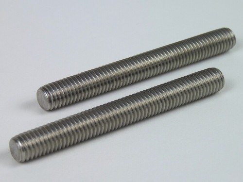 Gewindebolzen M8 M10 A2 Gewindestangen  Gewindestücke DIN976 Gewindestangen - Bild 1 von 2