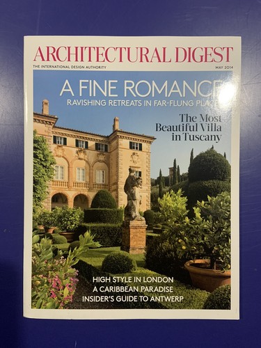 2014 Architectural Digest Magazine - Lot of 10 Issues Jan-Oct. Excellent Cond - Picture 6 of 11