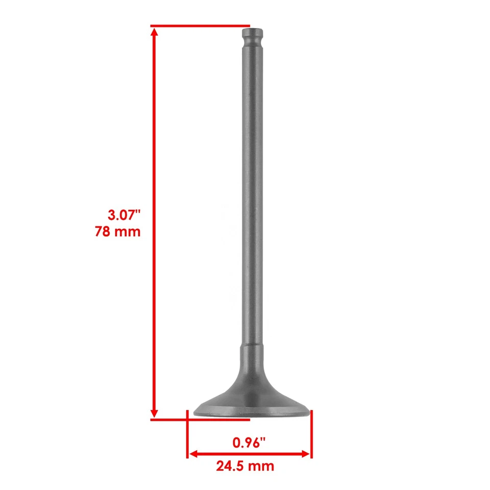 Kit de junta de cabeça de cilindro e válvula de escape de admissão compatível com Yamaha WR250F 2001 - 2004 - Imagem 4 de 4