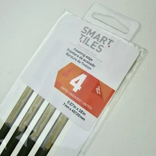 SMART TILES (Ambra SE1077-4) 18" x 0.27" (4 strips) Peel & Stick Finishing Edge