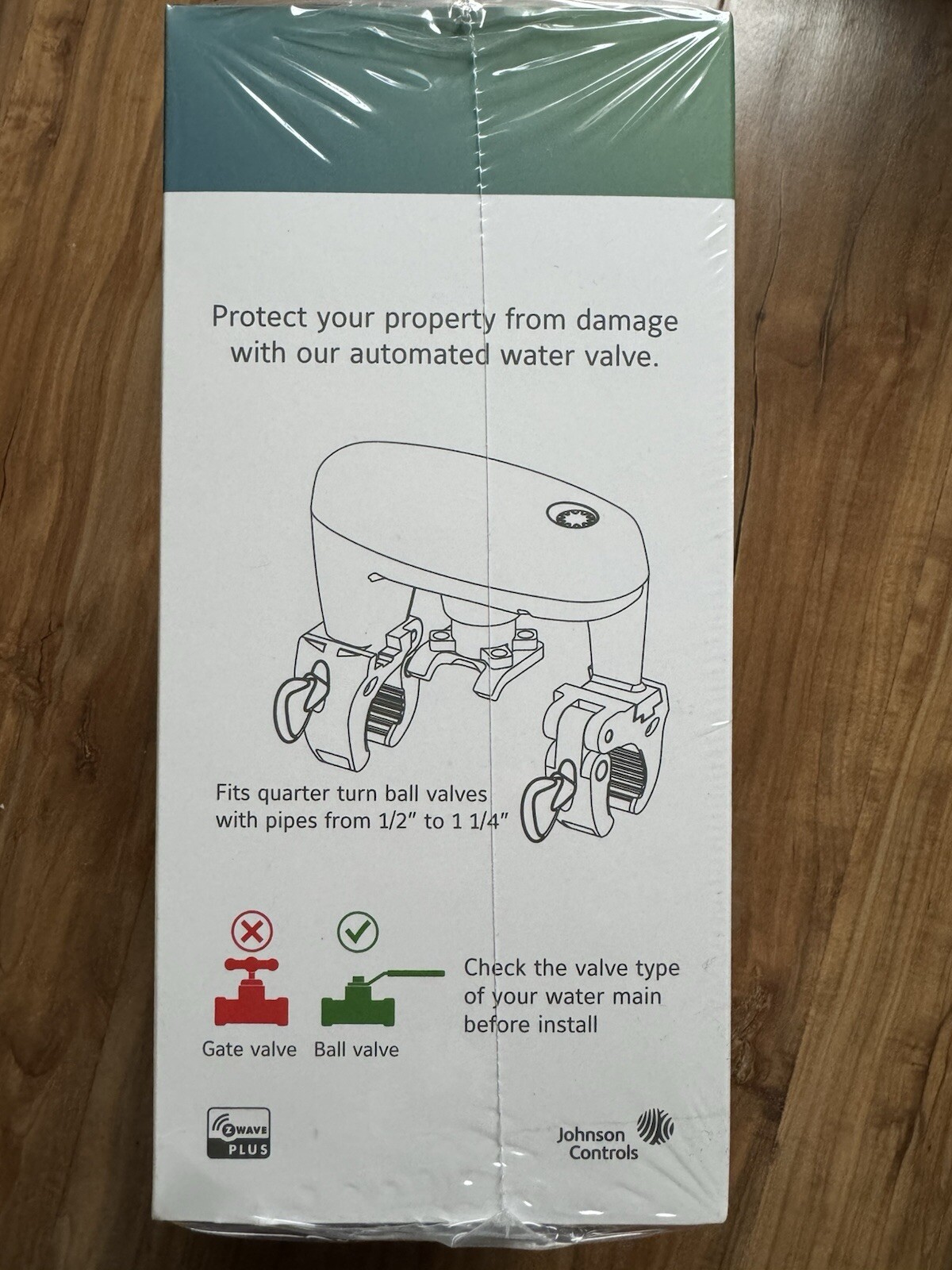 Qolsys QZ2160-840 IQ Z-Wave Water Valve Z Wave Plus By Johnson Controls "READ!!!