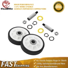 2 303373K Dryer Roller For Maytag Wheel Drum Support Kit 12001541 Kenmore Repair