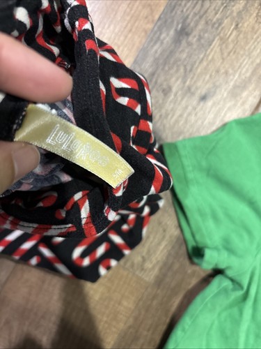 LuLaRoe S/M L/XL Kids Leggings Holiday Christmas Santa Lot Grinch Star Wars - Picture 5 of 16
