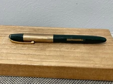 Vintage Wearever Fountain Pen Green w/ Stainless Steel Nib