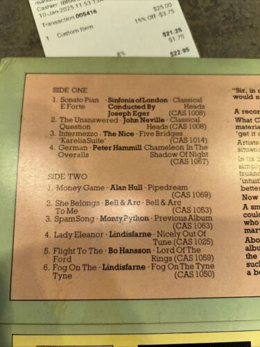 Charisma Disturbance LP 2 Record Set With Sleeves And Original Cover VGC - Picture 3 of 13