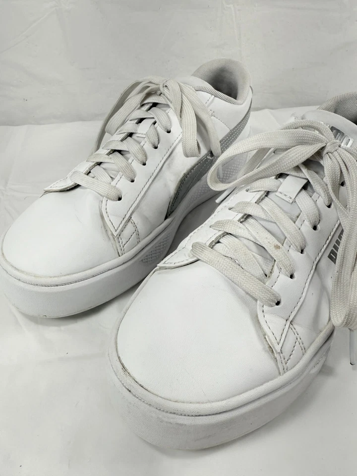 Zapatillas Mujer PUMA Karmen Space Metallics TALLA 8 BLANCO PLATA Foto 2 de 4