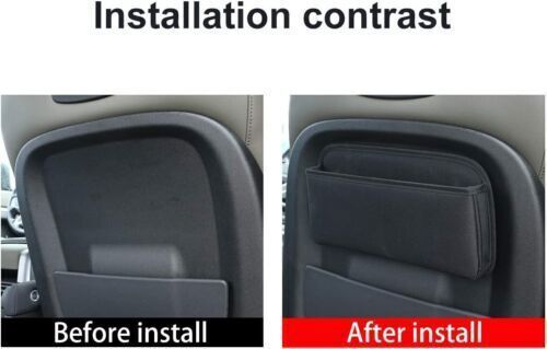 For Land Rover Defender 90 110 Back Storage Bag Cloth Front Seat 20-23 Black - Picture 5 of 10