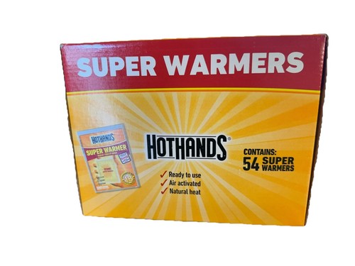 FREE SH 54 HotHands SUPER WÄRMER - Großer Handwärmer bis zu 18 Stunden - EXP 7/2026
