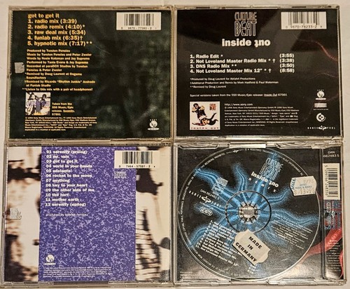 5 Culture Beat CD Lot CD Single - Picture 2 of 3