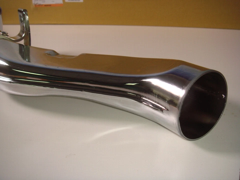 Труба коллектора Harley FL Electra Y соединитель выхлопной системы плоский 65-1969 V-Twin 30-0194 X1 - Изображение 3 из 4