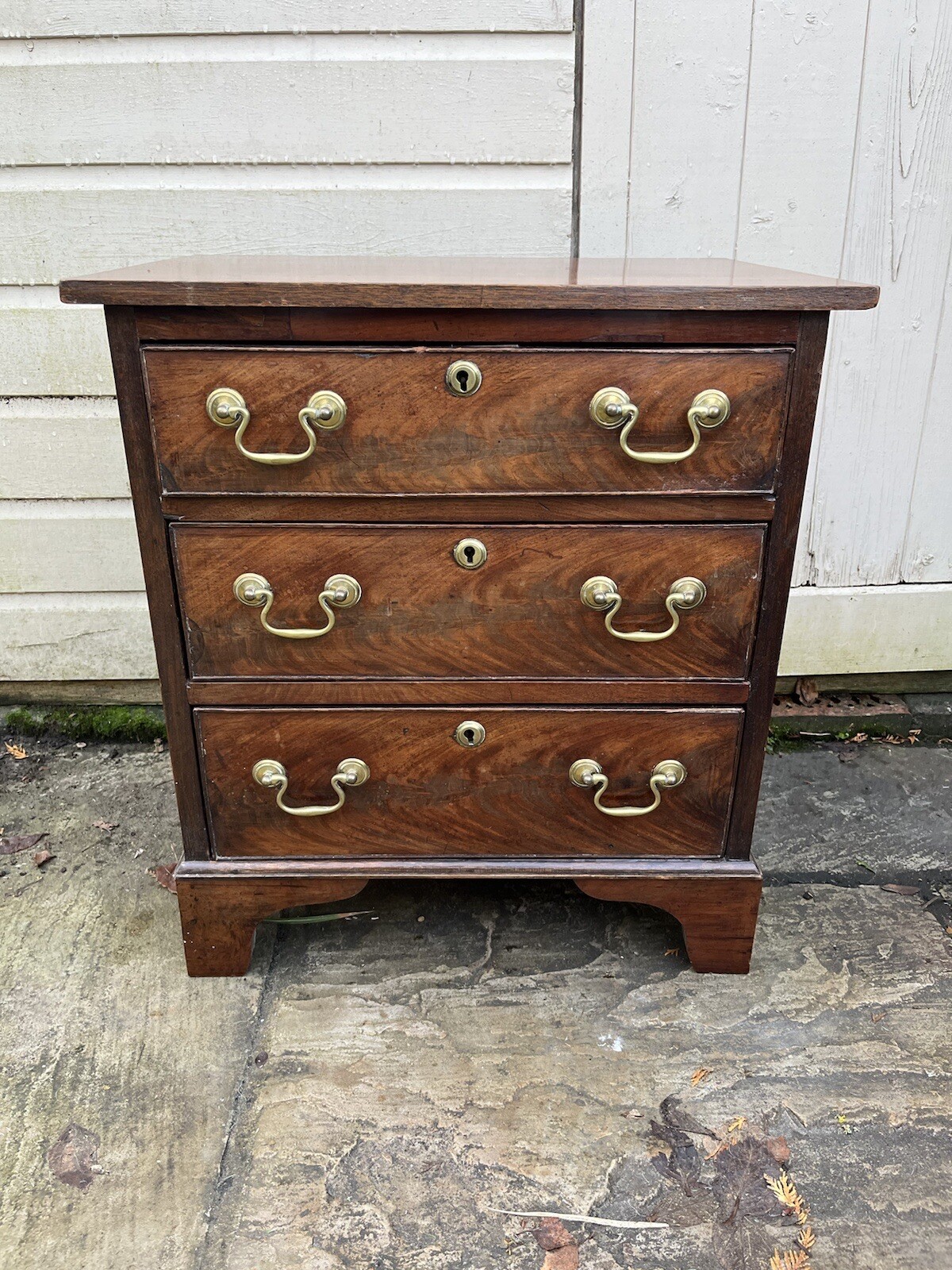 Small Victorian Mahogany Chest Of Drawers eBay