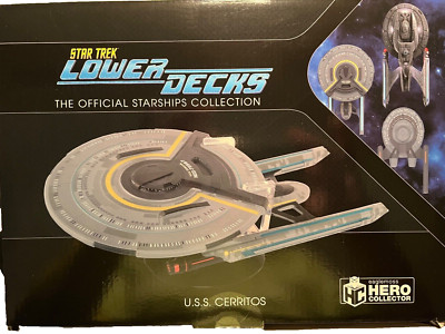 Star Trek Eaglemoss Lower Decks XL USS Cerritos Model Starship