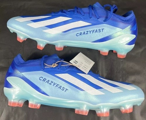 Botines de fútbol talla 5 Adidas X CRAZYFAST.1 FG Marine Rush Pack GY7416 para hombre - Imagen 4 de 7