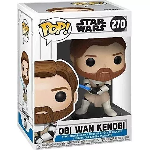 Funko Pop! Star Wars Obi-Wan Kenobi #270 Vinyl Bobble-Head Figure Collectible