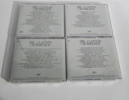 Eric Clapton CrossRoads Box Set -4 Discs (1988) Polydor Records - Picture 7 of 11