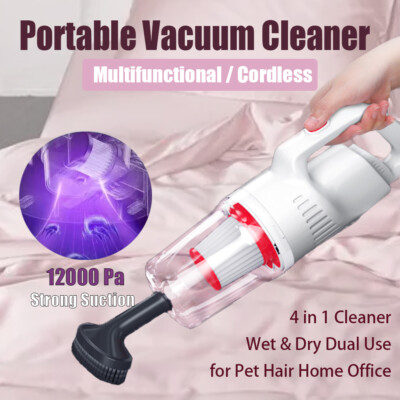 12Kpa/120W High Suction 4 in 1 Vacuum Cleaner Wet and Dry Small Family Car US