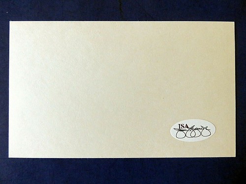 IVAN LENDL SIGNED 3x5 INDEX CARD TENNIS ~ JSA COA - Picture 2 of 2