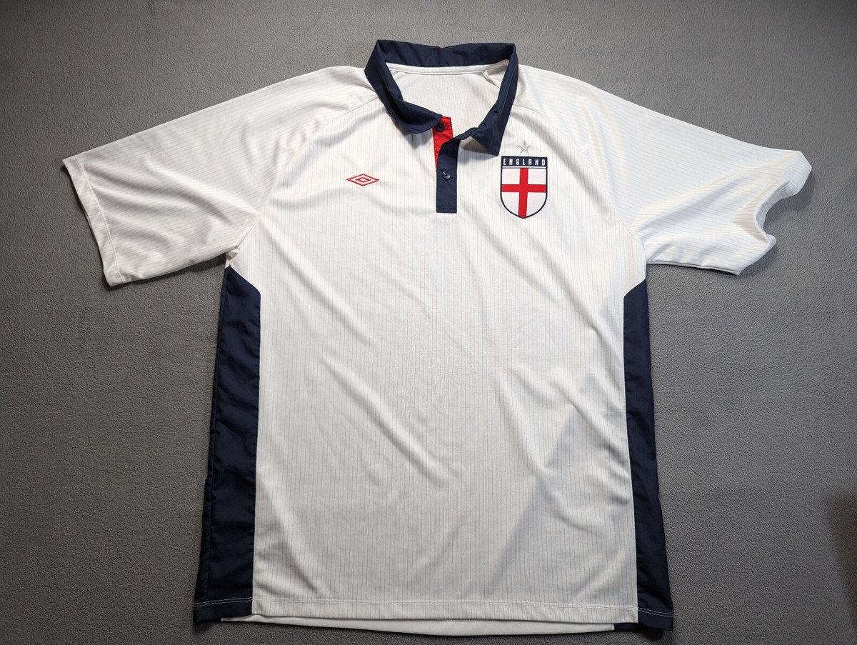 England National Team Umbro Retro Style Jersey Football