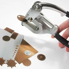 1 Bead Smith Metal Hole Mighty Punch Kit with 7 Punch Sizes Use Up to 16 Gauge