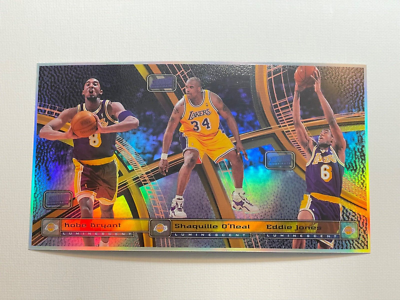 Kobe Bryant 1998-99 Topps Stadium Club Triumvirate Luminous Uncut 