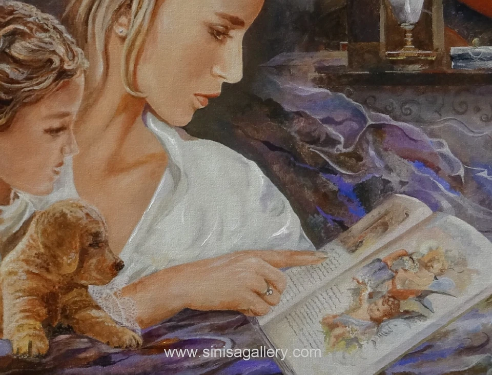 "Cherished Moments", impresión giclee sobre lienzo, edición limitada 5/25 AP, CERTIFICADO DE AUTENTICIDAD Foto 3 de 4