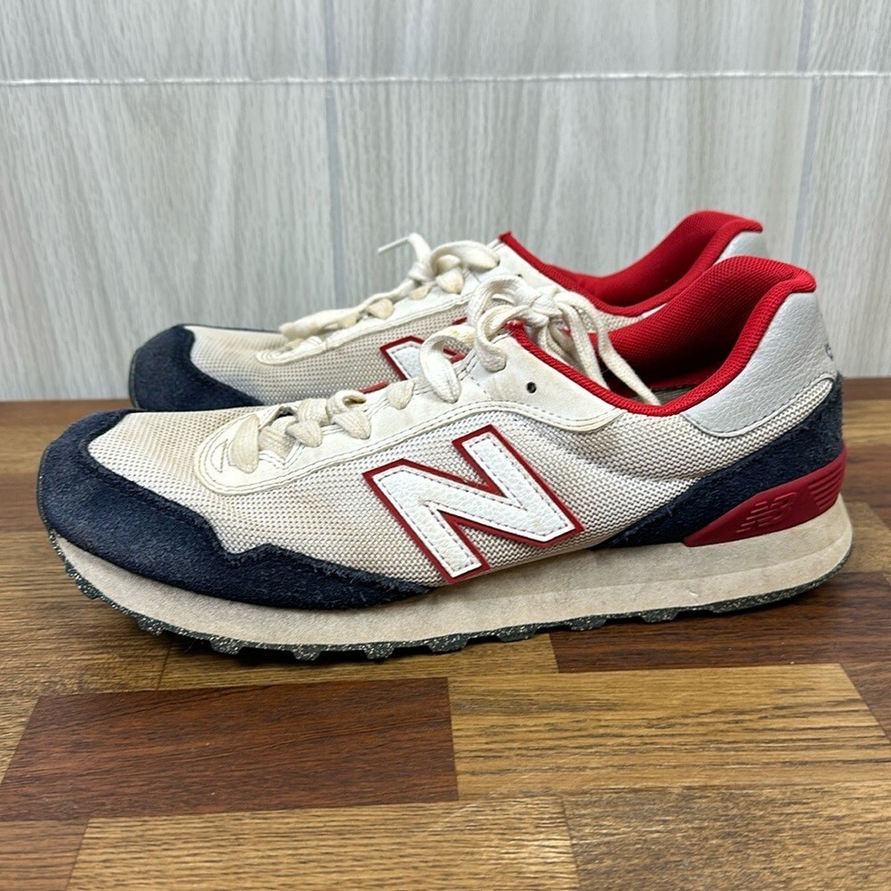 New Balance Mens 515 V3 Sneakers 7.5 Red White Blue Trainer Low