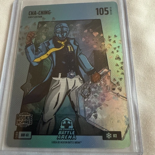 2024 Bo Jackson Battle Arena: Jackson Chourio “Cha-Ching” Battlefoil Ice Card