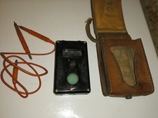 Très ancien testeur Detex Catu Paris MS 423 dans son étui