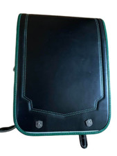 randoseru Japanese school bag backpack Black Green Very Good
