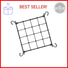 VIVOSUN 2 x 2Ft. Elastic Trellis Netting with 4 Hooks for Climbing Plants, Veget