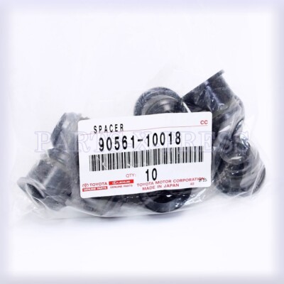 90561-10018 GENUINE OEM TOYOTA FUEL INJECTOR HOLDER SPACER 4CYL