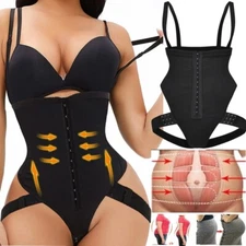 Women Waist Trainer Butt Lifter Tummy Control Shapewear Bodysuit Corset Slimming