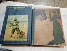Anna Sewell 1894  Black Beauty & Robinson Crusoe by Daniel DeFoe