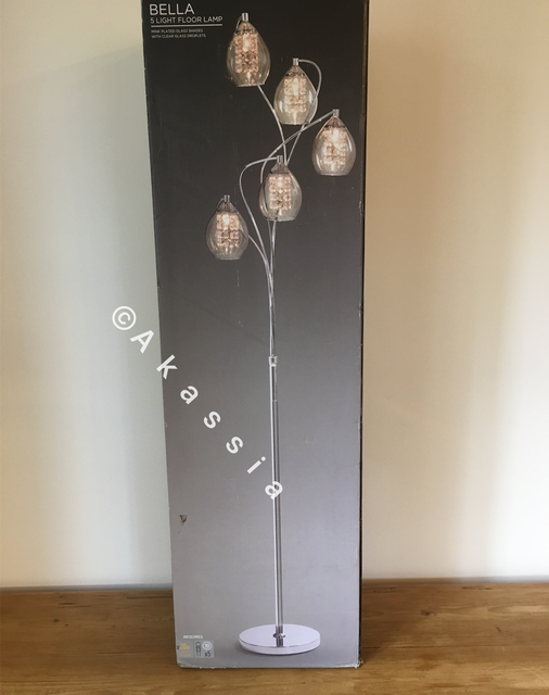 NEXT Bella 5 Light Floor Lamp for sale online eBay