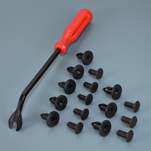 120pc Fastener Rivet Clips for 07-20 Jeep Wrangler JK JL & Unlimited Front Grill