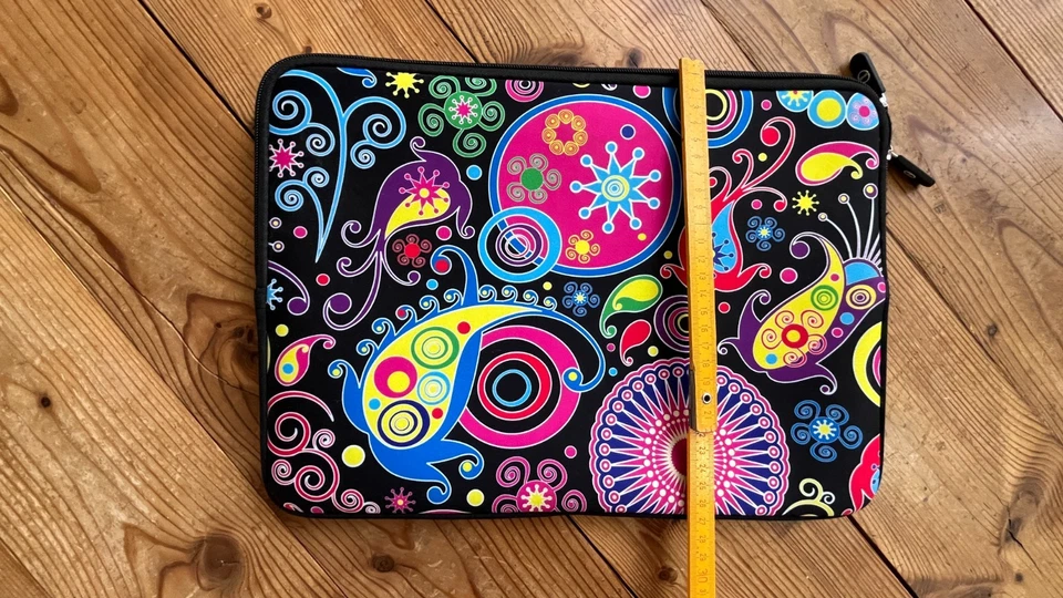 Design Notebook Schutzhülle Laptop Case Hülle Sleeve Tasche für 15 Zoll bunt